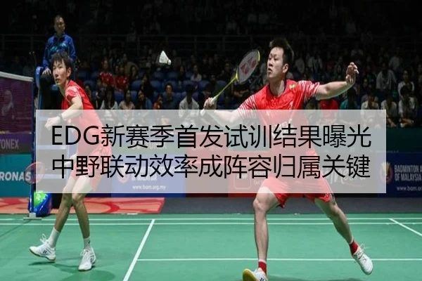 EDG新赛季首发试训结果曝光 中野联动效率成阵容归属关键 | WANMEISPORTS